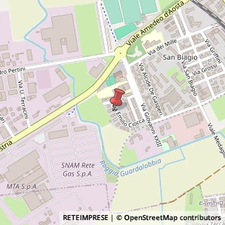Mappa Via Emilio Ciocca, 30A, 26845 Codogno, Lodi (Lombardia)