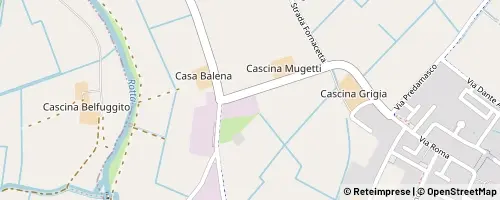 Mappa Travacò Siccomario