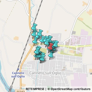 Mappa Viale Mantova, 46013 Canneto sull'Oglio MN, Italia (0.23704)