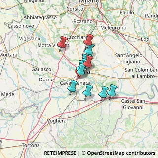 Mappa Via Generale Carlo Alberto Dalla Chiesa, 27028 San Martino Siccomario PV, Italia (7.86692)