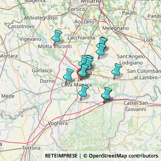 Mappa Via Generale Carlo Alberto Dalla Chiesa, 27028 San Martino Siccomario PV, Italia (8.86533)