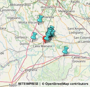 Mappa Via Generale Carlo Alberto Dalla Chiesa, 27028 San Martino Siccomario PV, Italia (6.2175)