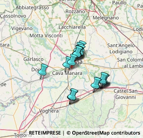 Mappa Via Generale Carlo Alberto Dalla Chiesa, 27028 San Martino Siccomario PV, Italia (10.0865)