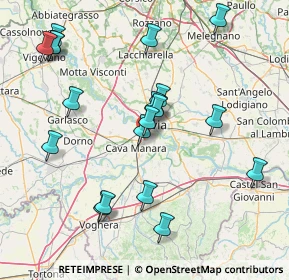 Mappa Via Generale Carlo Alberto Dalla Chiesa, 27028 San Martino Siccomario PV, Italia (16.508)