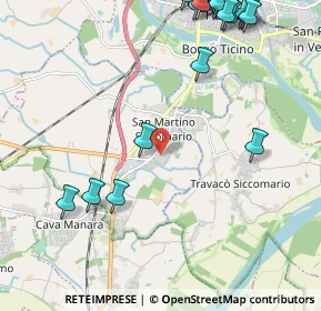 Mappa Via Generale Carlo Alberto Dalla Chiesa, 27028 San Martino Siccomario PV, Italia (3.047)