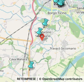Mappa Via Generale Carlo Alberto Dalla Chiesa, 27028 San Martino Siccomario PV, Italia (3.249)