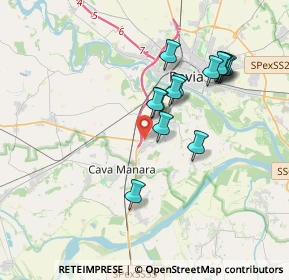 Mappa Via del Commercio, 27028 Pavia PV, Italia (3.27154)