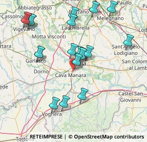 Mappa Via del Commercio, 27028 Pavia PV, Italia (16.491)