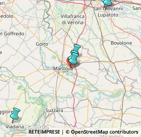 Mappa Strada Villanova de Bellis, 46100 Borgovirgiliana MN, Italia (33.99143)