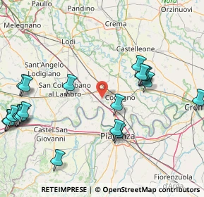 Mappa Via Monticchie, 26867 Somaglia LO, Italia (20.6625)