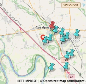 Mappa Via Monticchie, 26867 Somaglia LO, Italia (3.8425)