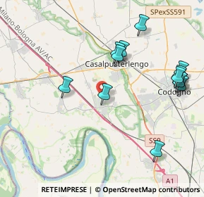 Mappa Via Monticchie, 26867 Somaglia LO, Italia (4.46154)