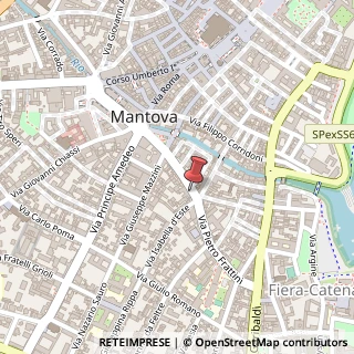 Mappa Via XX Settembre, 31D, 46100 Mantova, Mantova (Lombardia)