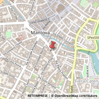 Mappa Via XX Settembre, 29/A, 46100 Mantova, Mantova (Lombardia)