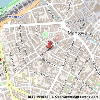 Mappa Via Giovanni Chiassi, 44, 46100 Mantova, Mantova (Lombardia)