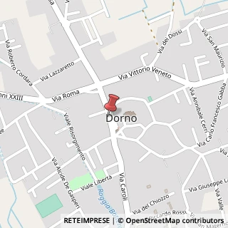 Mappa Via Marconi, 47, 27020 Dorno PV, Italia, 27020 Dorno, Pavia (Lombardia)