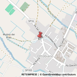 Mappa Via Mulino, 11, 27030 Ottobiano, Pavia (Lombardia)