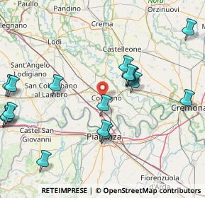 Mappa Via Enrico Mattei, 26861 Codogno LO, Italia (19.16471)