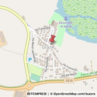 Mappa Via della Francesca, 26, 46010 Curtatone, Mantova (Lombardia)