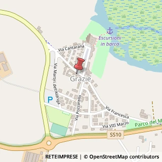 Mappa Via della Francesca, 45, 46010 Curtatone, Mantova (Lombardia)
