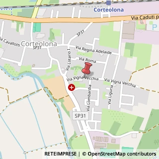 Mappa Via Vigna Vecchia, 16, 27014 Corteolona, Pavia (Lombardia)
