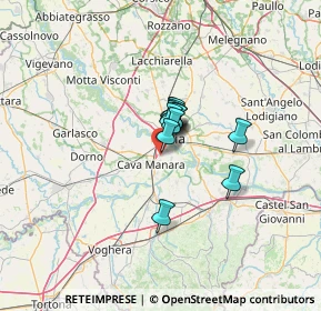 Mappa Via Montanari, 27028 San Martino Siccomario PV, Italia (6.38167)