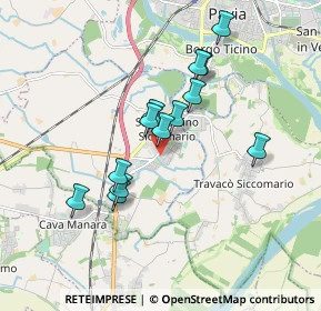 Mappa Via Montanari, 27028 San Martino Siccomario PV, Italia (1.51308)