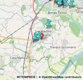 Mappa Via Montanari, 27028 San Martino Siccomario PV, Italia (3.11)