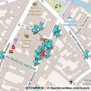 Mappa Via Mazzini Giuseppe, 46100 Mantova MN, Italia (0.03636)