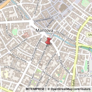 Mappa Via Mazzini, 16, 46100 Mantova, Mantova (Lombardia)