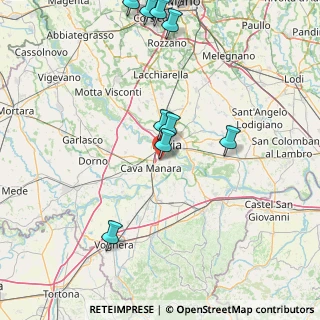 Mappa Via C. A. Dalla Chiesa, 27028 San Martino Siccomario PV, Italia (27.506)