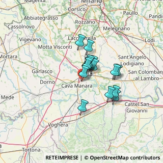 Mappa Via Monsignor Cesare Angelini, 27028 San Martino Siccomario PV, Italia (9.25733)