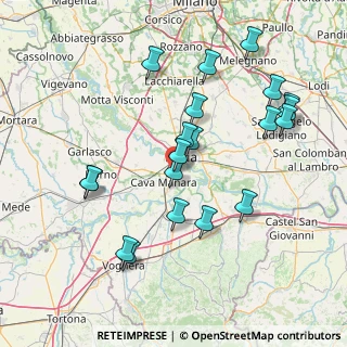 Mappa Via C. A. Dalla Chiesa, 27028 San Martino Siccomario PV, Italia (15.9715)