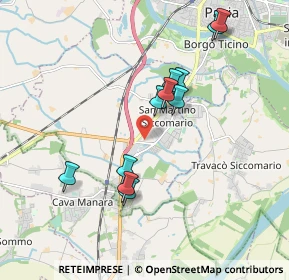 Mappa 27028 Pavia PV, Italia (1.76545)