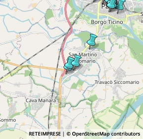 Mappa 27028 Pavia PV, Italia (3.2375)