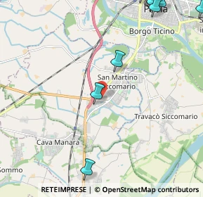 Mappa 27028 Pavia PV, Italia (3.34636)