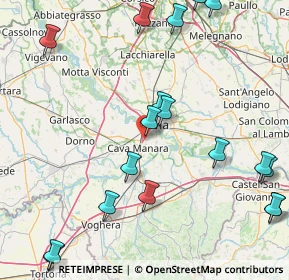 Mappa 27028 Pavia PV, Italia (21.84944)