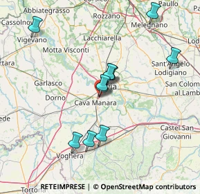 Mappa 27028 Pavia PV, Italia (13.13273)