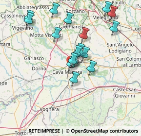 Mappa 27028 Pavia PV, Italia (13.66588)
