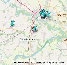 Mappa 27028 Pavia PV, Italia (3.76818)