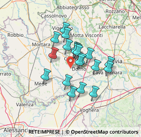 Mappa Strada Provinciale, 27020 Dorno PV, Italia (9.8825)