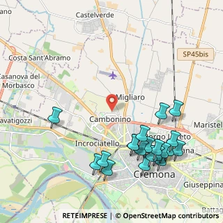 Mappa Via Carlo Acerbi, 26100 Cremona CR, Italia (2.4715)