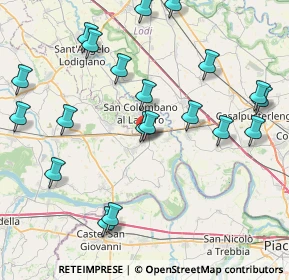 Mappa Via Lambrinia, 27013 Chignolo po PV, Italia (9.3505)