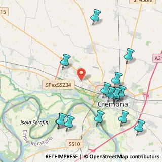 Mappa Zona Industriale, 26100 Picenengo CR, Italia (4.90733)