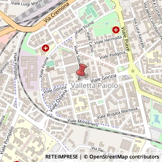 Mappa Viale Gorizia, 17, 46100 Mantova, Mantova (Lombardia)