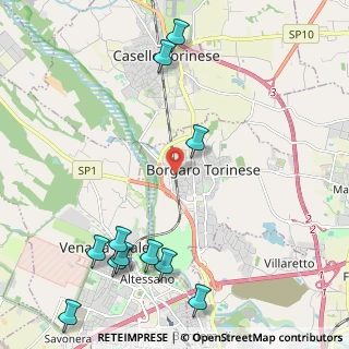 Mappa Via Stura, 10071 Borgaro Torinese TO, Italia (2.84364)