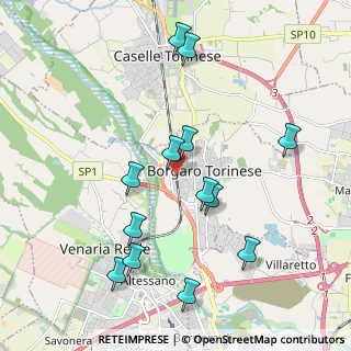 Mappa Via Stura, 10071 Borgaro Torinese TO, Italia (2.06692)