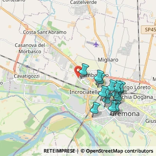 Mappa Via dell'Artigianato, 26100 Sesto ed uniti CR, Italia (1.99857)