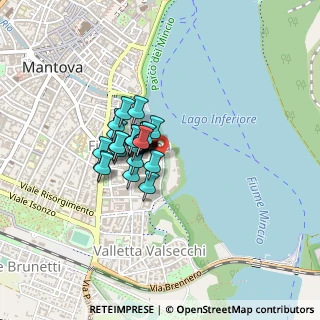 Mappa Vicolo Maestro, 46100 Mantova MN, Italia (0.23077)