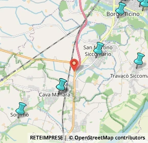 Mappa SP35, 27028 San Martino Siccomario PV, Italia (3.49636)
